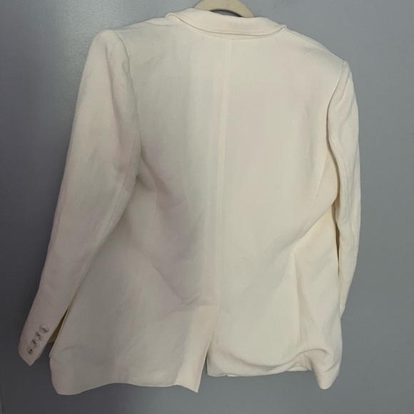 Magaschoni collection ivory overstitched blazer XL - Picture 11 of 15